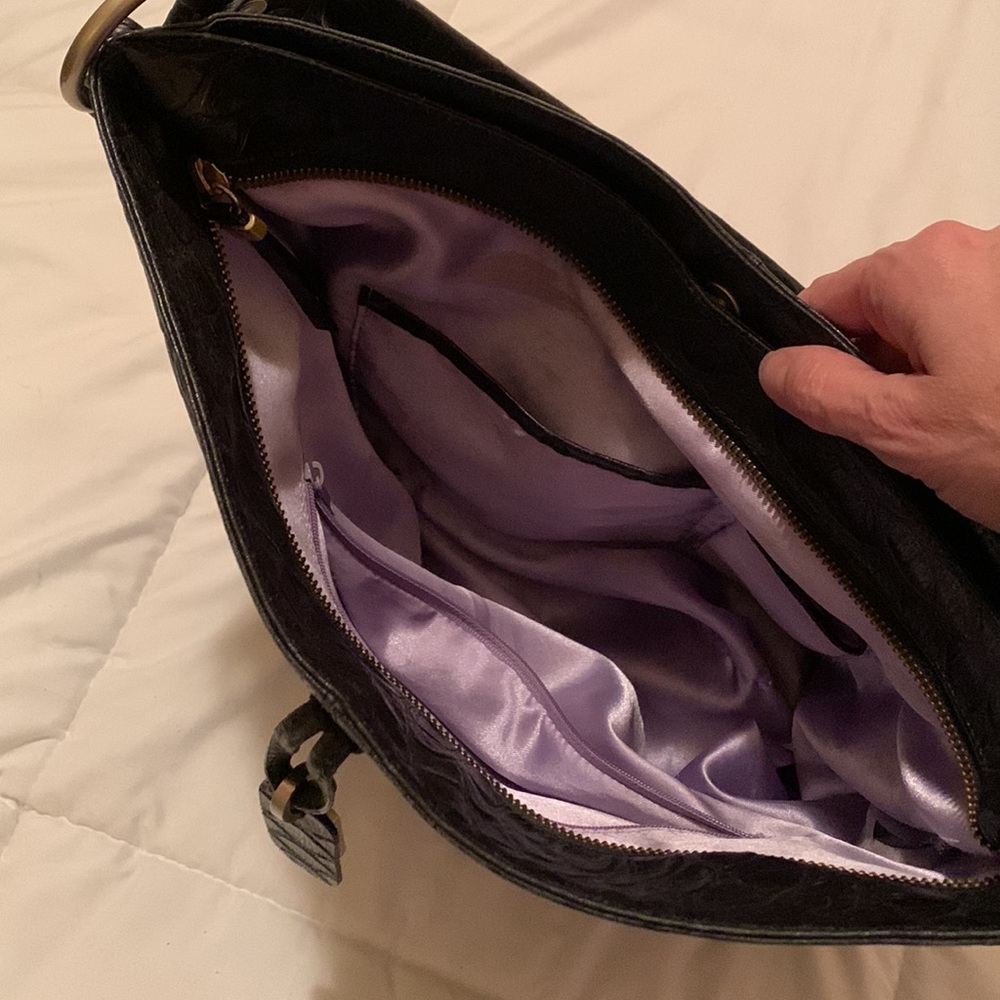 Charles David bag, good shape, clean! Animal print. - Picture 3 of 9